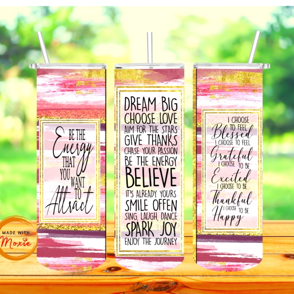 20oz Motivation  Hot/Cold Tumbler